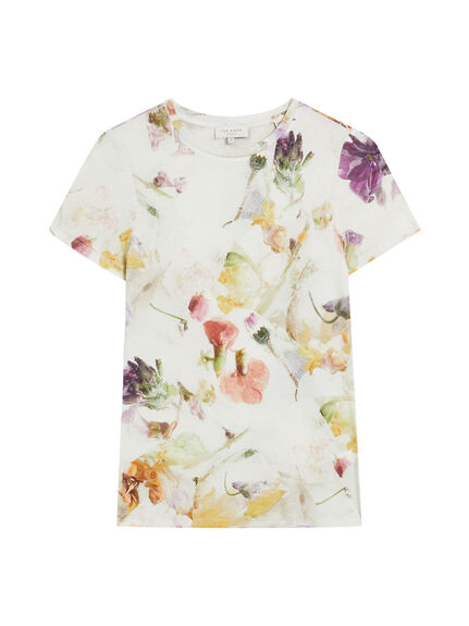 LIBBYLY Printed Fitted Tee